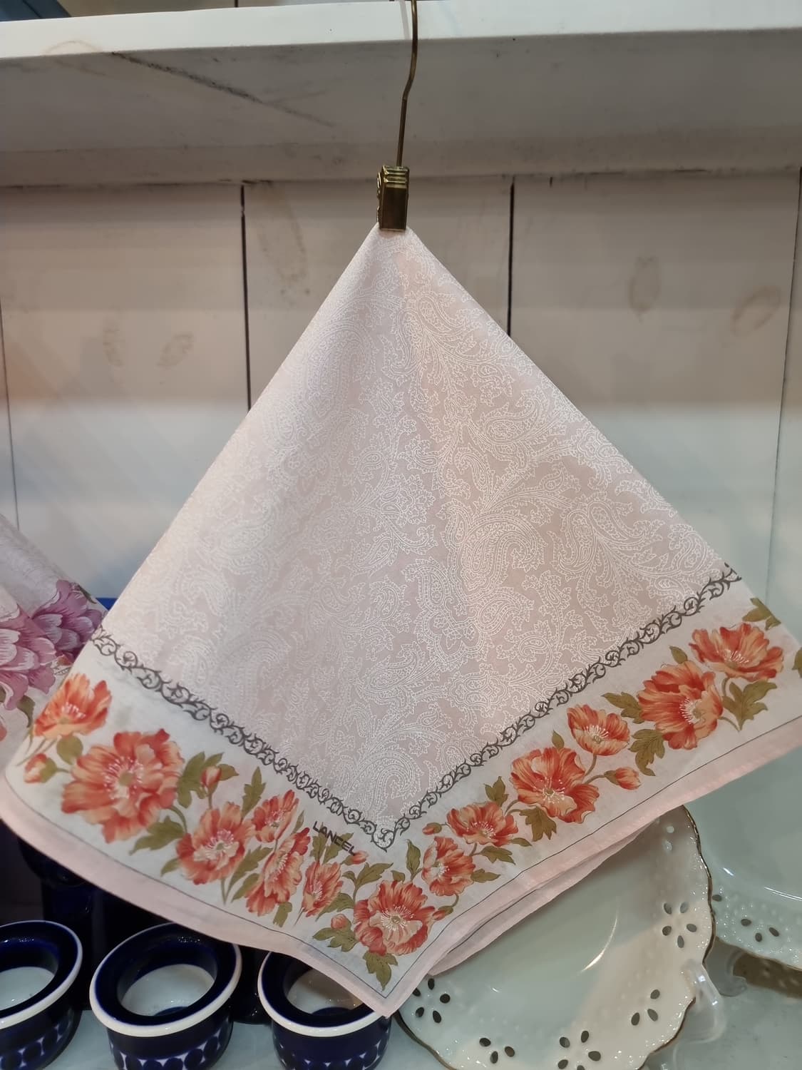 란셀(LANCEL)5종일괄 플라워 손수건 상품이미지7