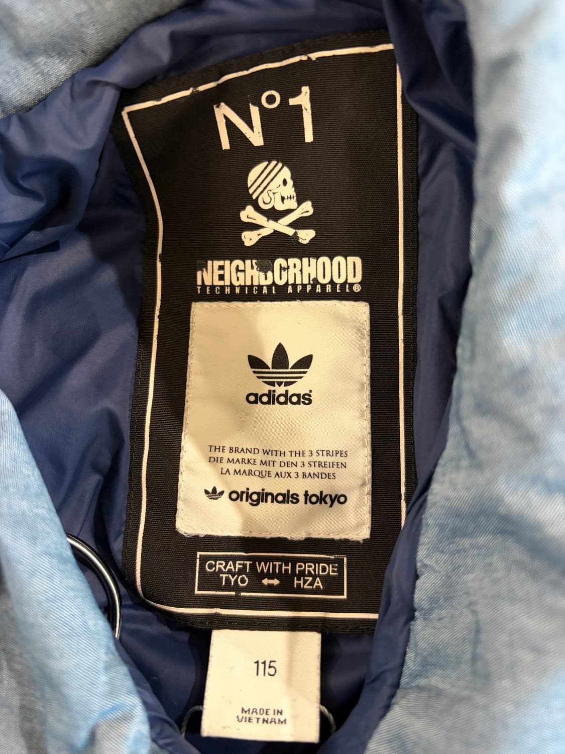 네이버후드 x 아디다스 NH 퍼프 셔츠 자켓 상품이미지5