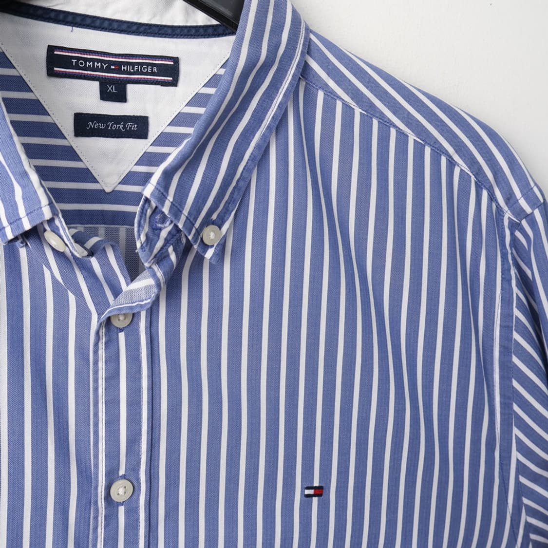 105/타미 뉴욕핏 코튼 스트라이프 셔츠 상품이미지3