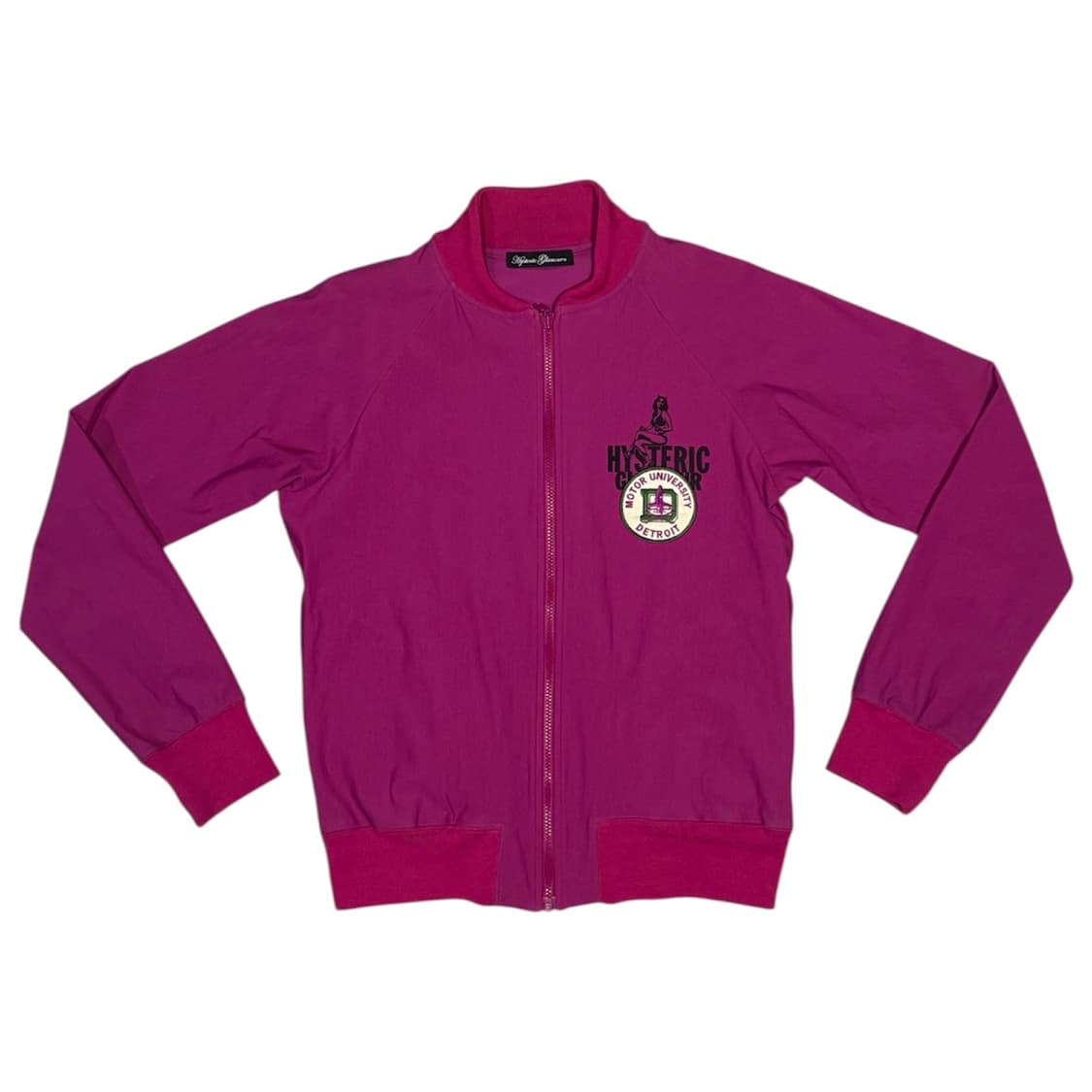 히스테릭 글래머 아카이브 히스걸 패치 집업 저지 자켓 상품이미지2