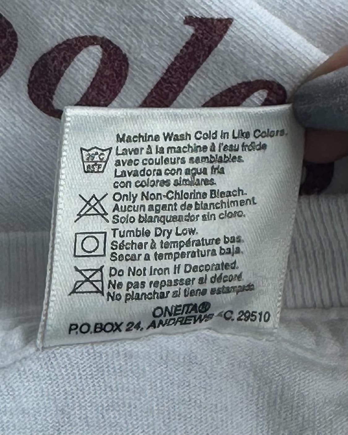 파워 프로 바이 오니타 90’s 싱글 스티치 티셔츠 상품이미지9