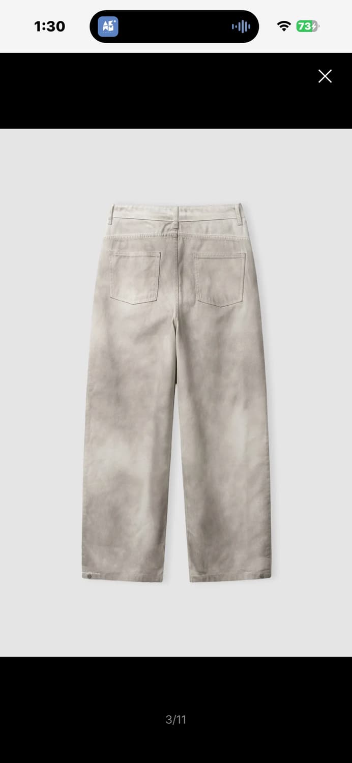 어널러코드 더티워싱데님 상품이미지2