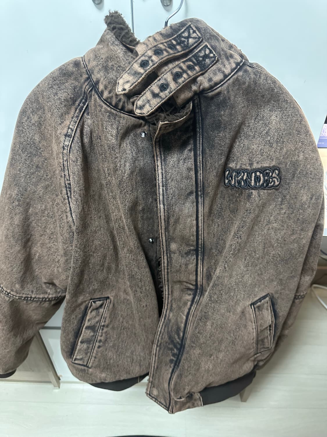 위캔더스 셰르파 데님 자켓 상품이미지2