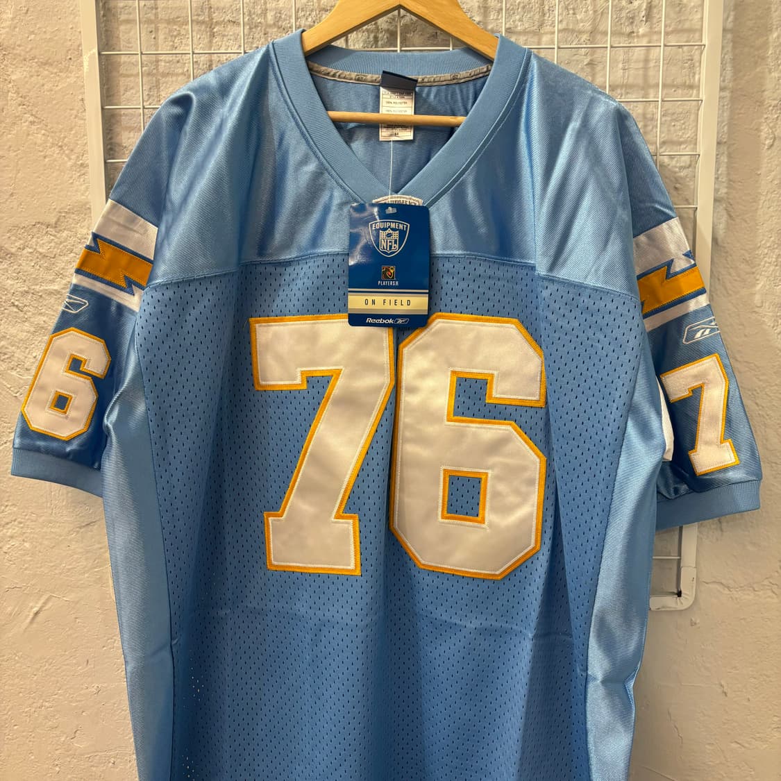 NFL X 리복 LA 차저스 유니폼 져지 2XL 상품이미지3