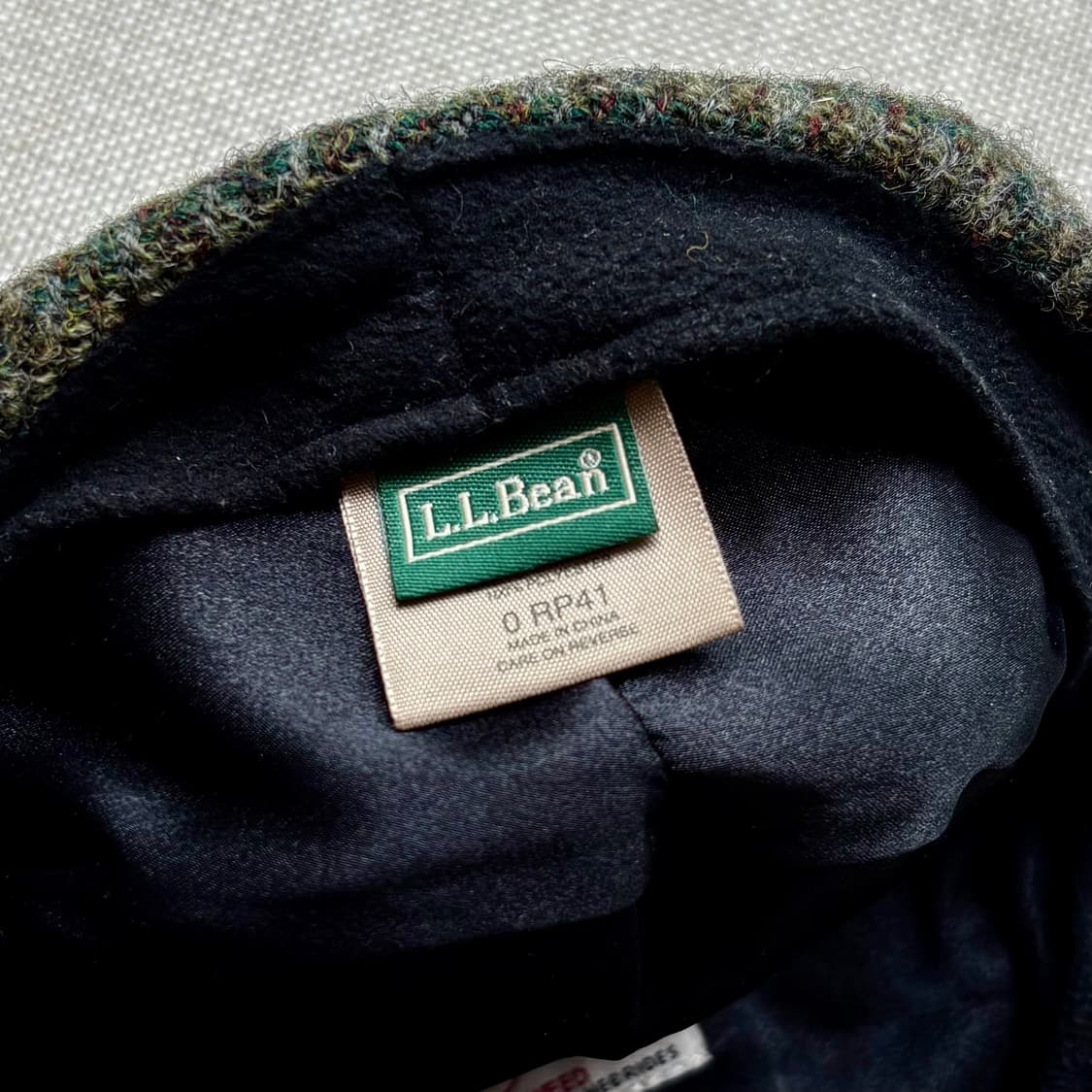L.L.Bean x Harris Tweed x GORE-TEX 플랫 캡 상품이미지6