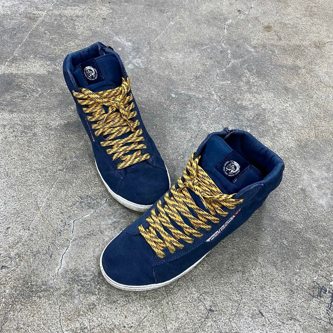 2000s 디젤 빈티지 유니크 스니커즈 신발 상품이미지3