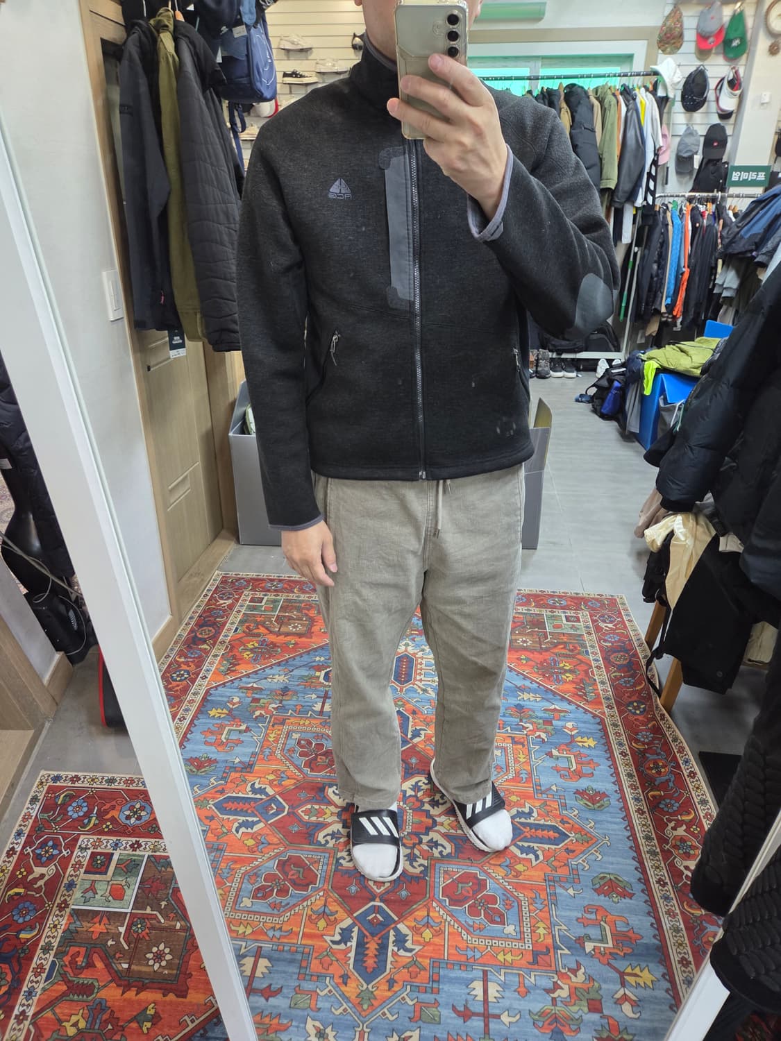 나이키 acg 올드스쿨 00s 스피어써멀 플리스 집업자켓 L 상품이미지10