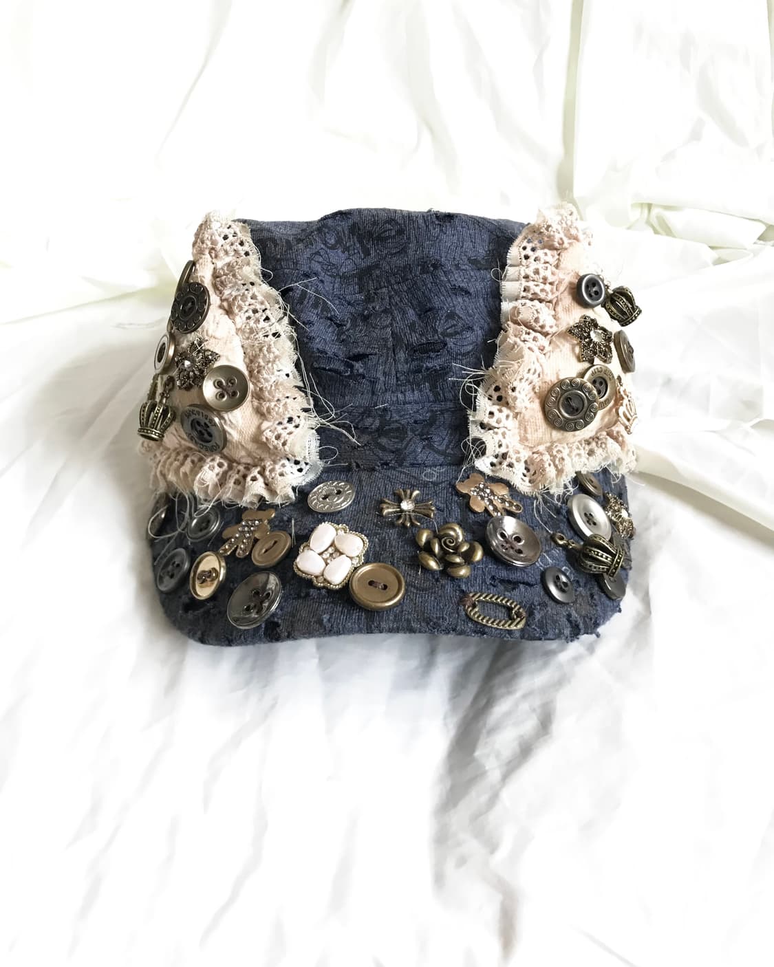 Custom🐾)Dirty washing anique Catear cap 상품이미지1