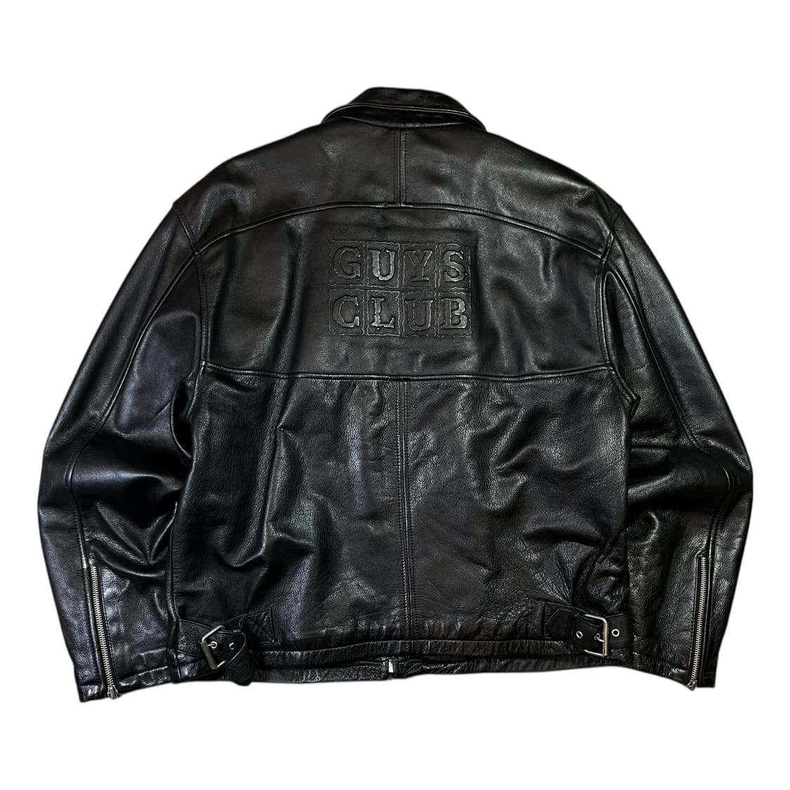 Vintage GUYS CLUB 소가죽 자켓 상품이미지1
