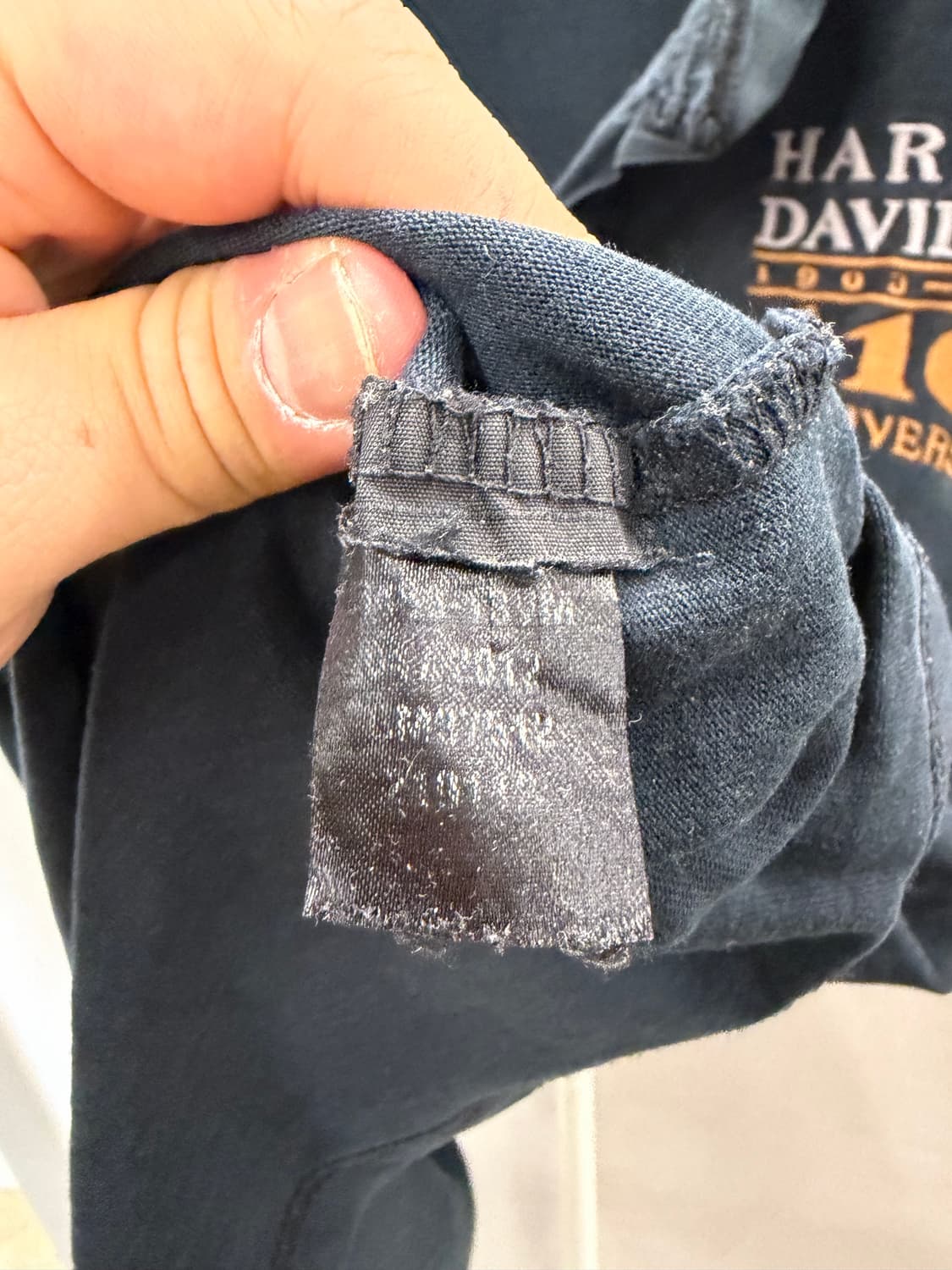 할리데이비슨 110주년 기념 헨리넥 티셔츠 상품이미지4