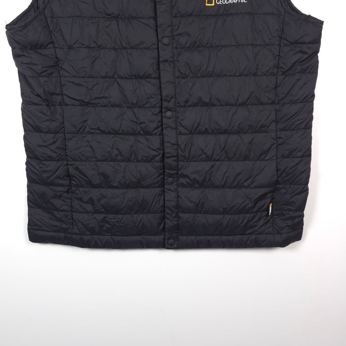 내셔널지오그래픽 구스다운 경량조끼 블랙 L 상품이미지4