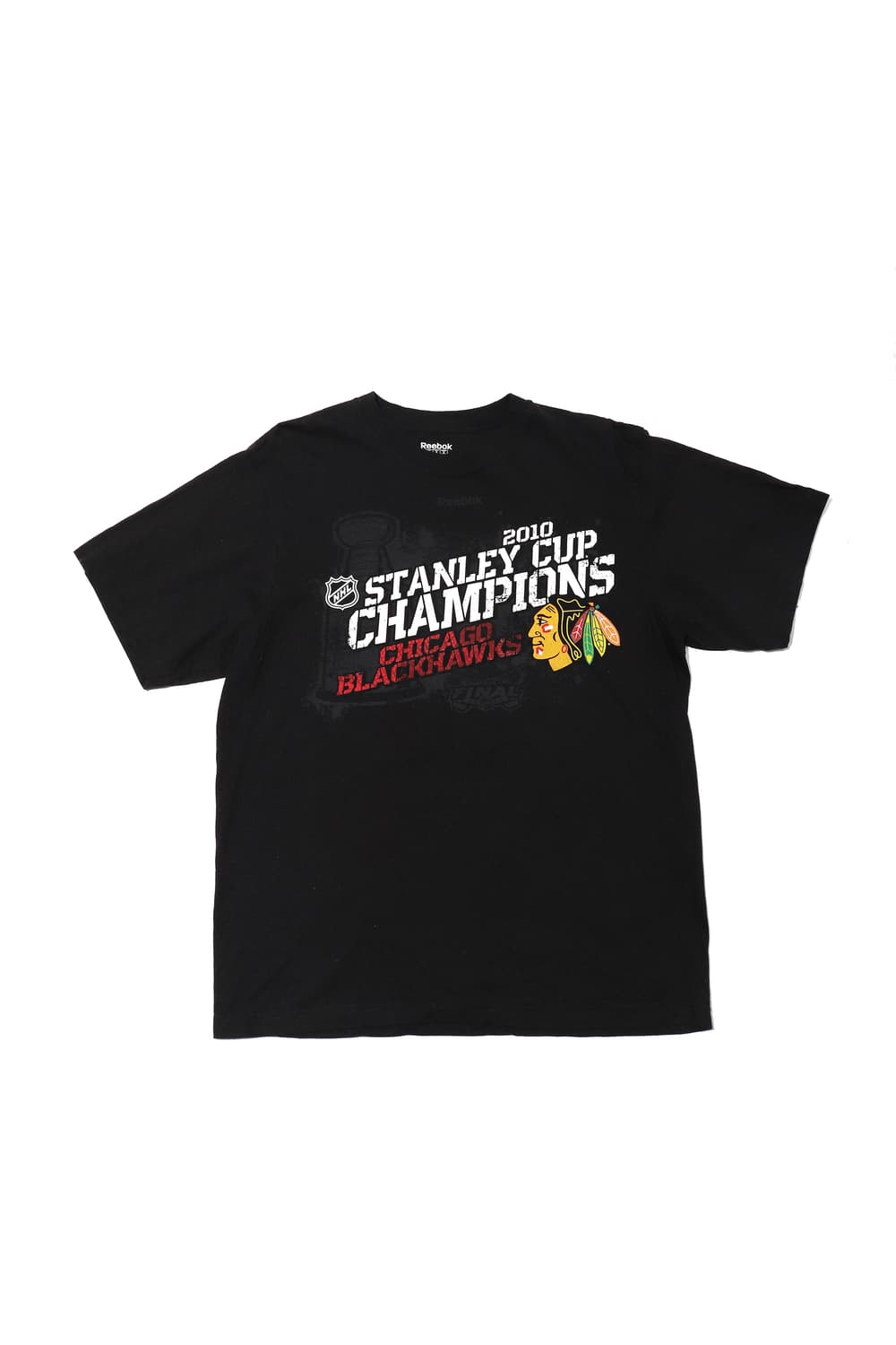 REEBOK NHL 스탠리컵 챔피언스 티셔츠 size L 상품이미지1