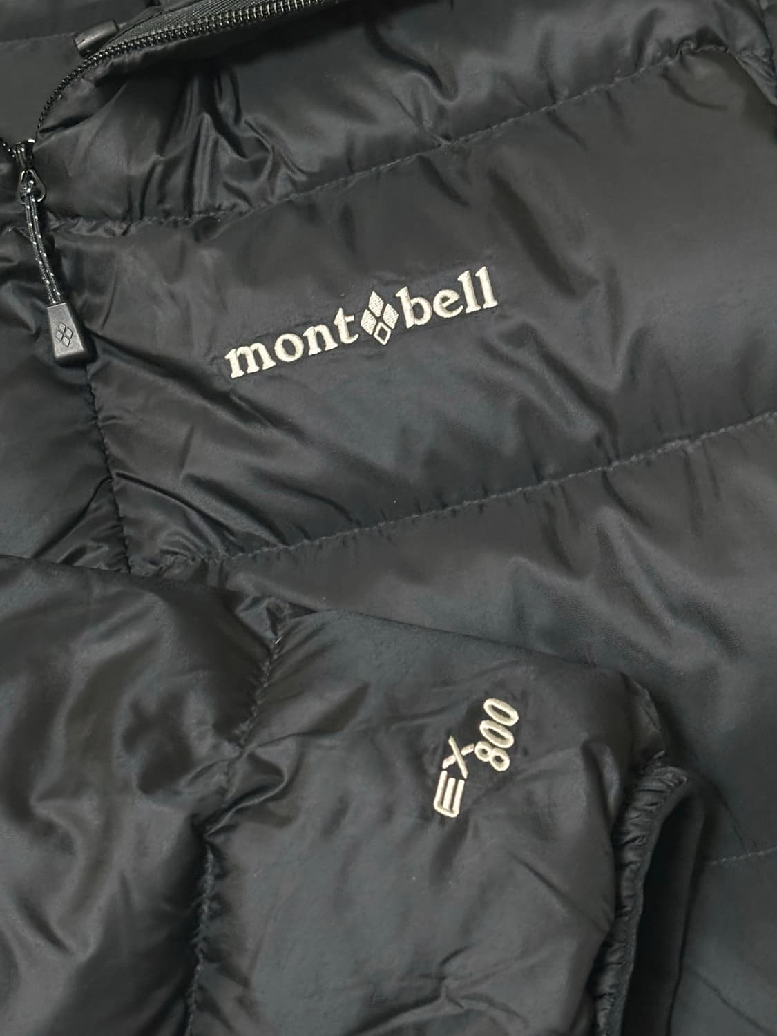 [S] 몽벨 라이트 알파인 다운 패딩 블랙 상품이미지4