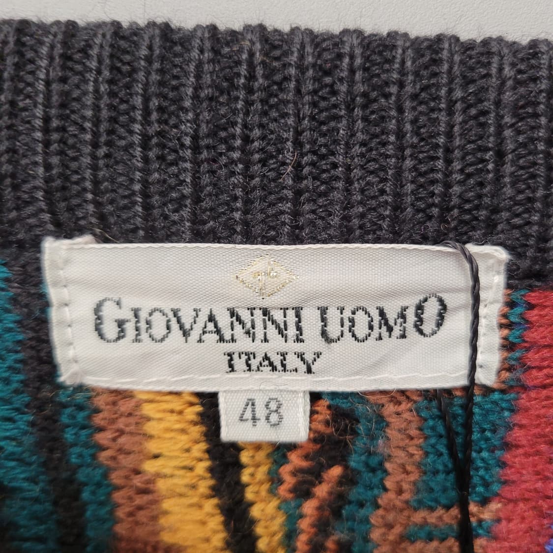 Giovanni Uomo 이테리 쿠지패턴 케이블 니트 상품이미지4