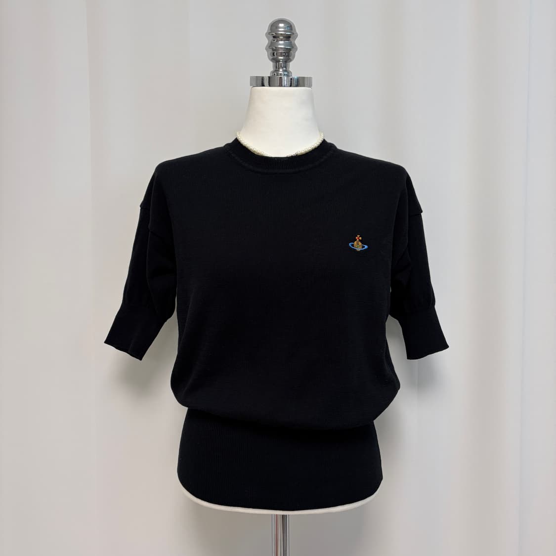 비비안웨스트우드 코튼 반팔 니트 상품이미지4