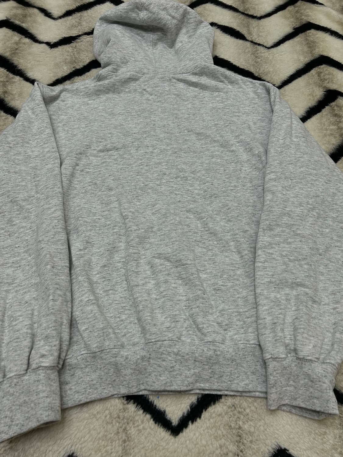 [M]디스이즈네버댓 T-로고 오버핏 후드/라이트그레이 상품이미지4