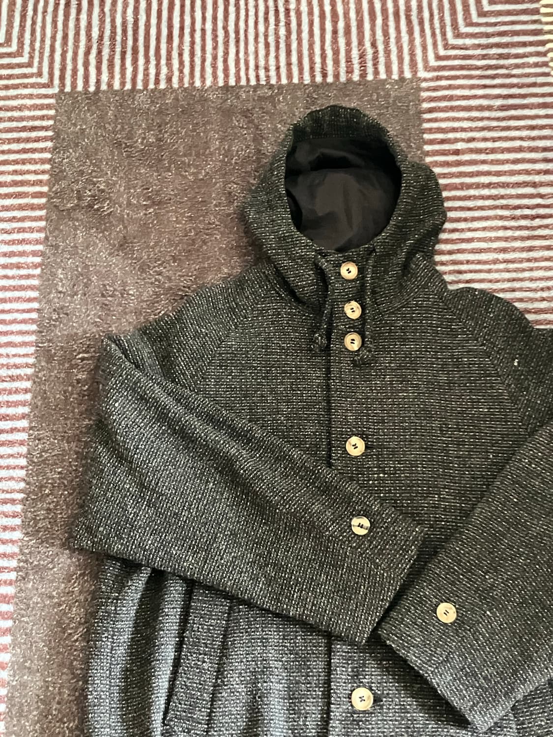 요코 사카모토 / 트위드 아노락 자켓 / M 상품이미지1