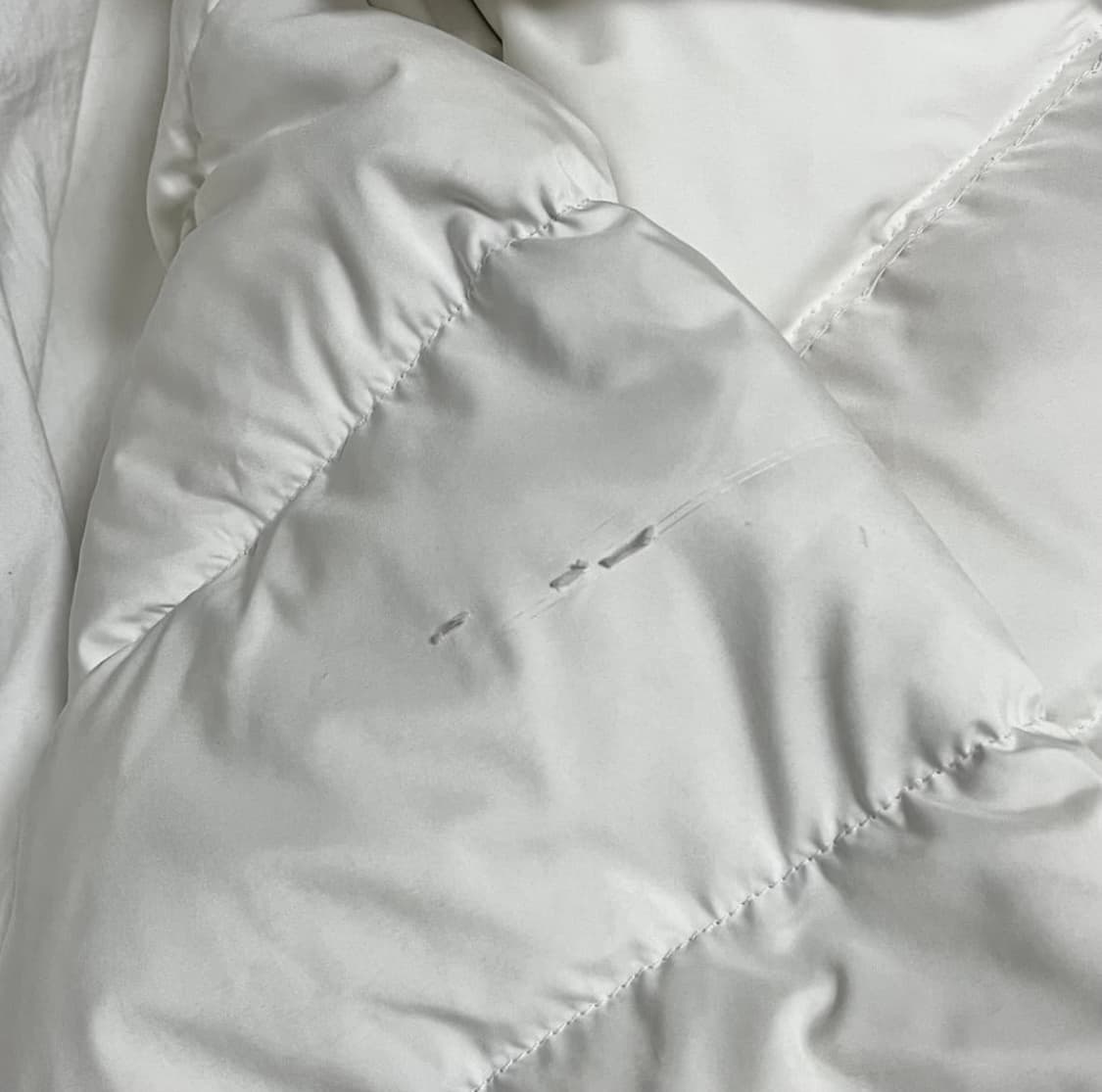 노스페이스 화이트 패딩 빈티지 stc 진리 우사미미 젤라또피케 히메갸루 상품이미지2