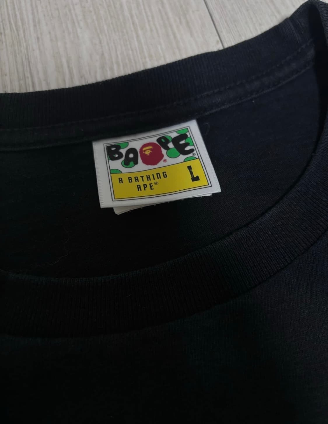 베이프 카모 빅션 롱슬리브 L 상품이미지3