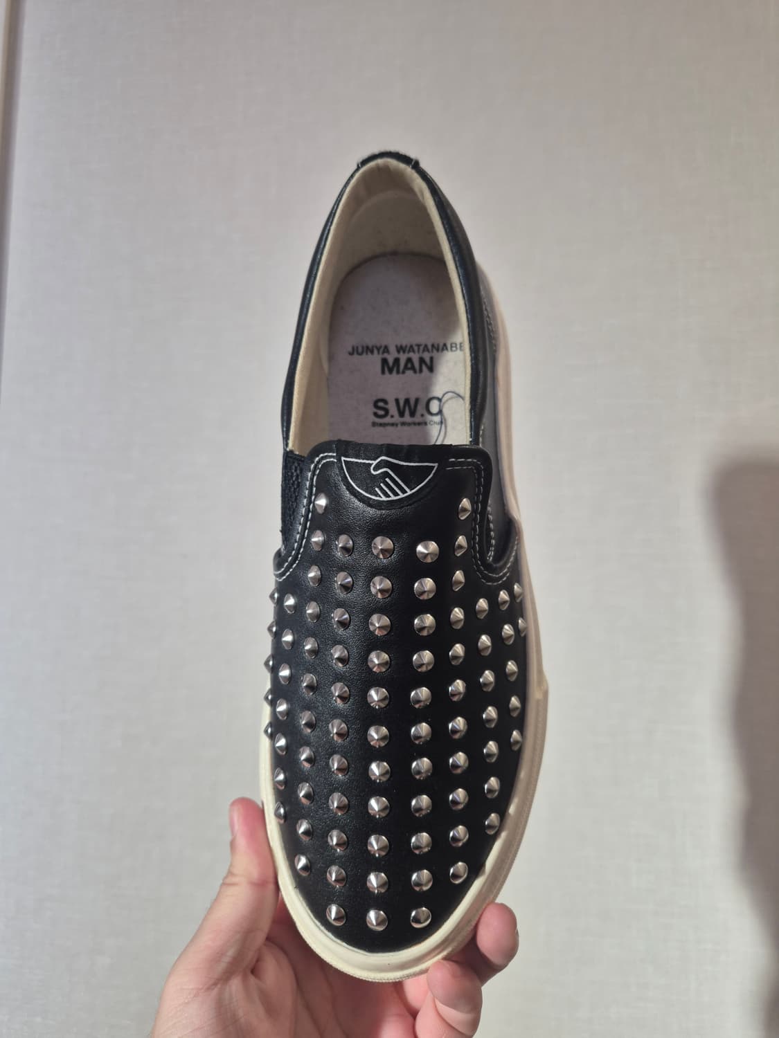 [새상품/260] 준야와타나베 x S.W.C 스터드 슬립온 상품이미지2