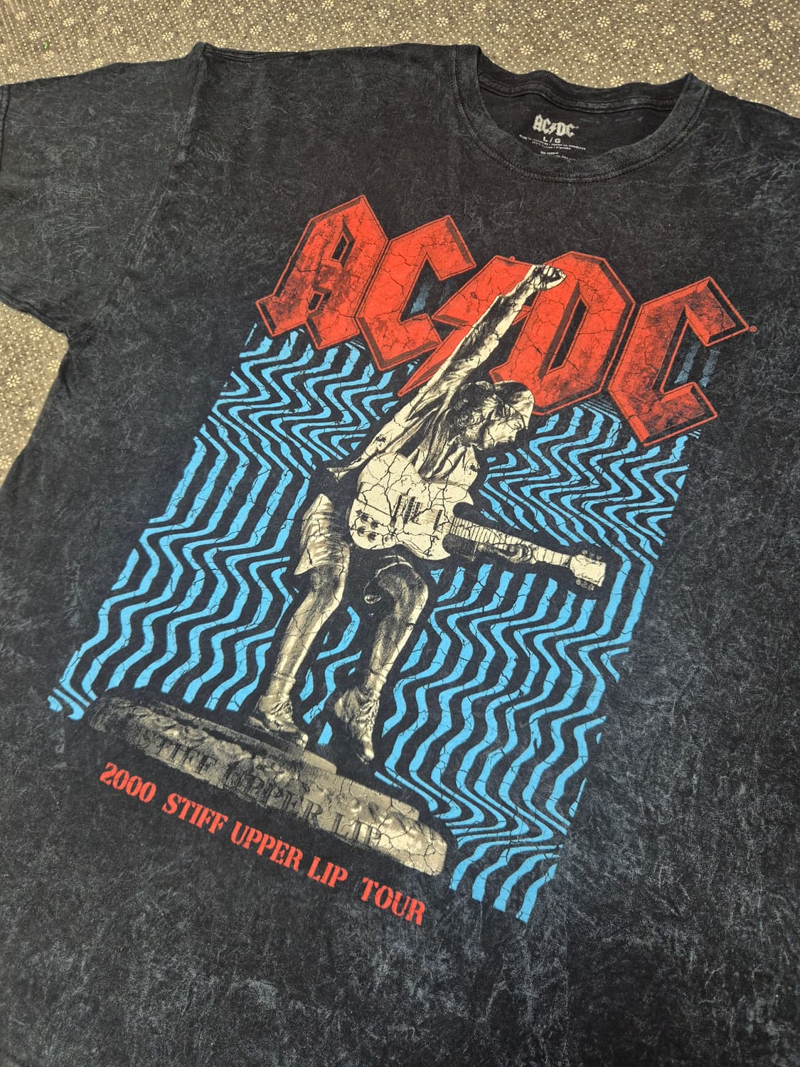 [L,실측XL] ACDC 오피셜 티셔츠 -153 상품이미지1