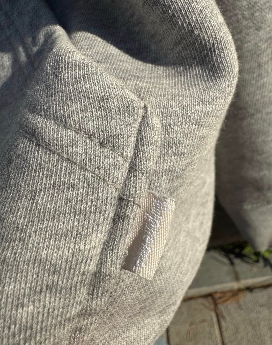 90s 슈프림 후드집업 그레이 아치로고 상품이미지6