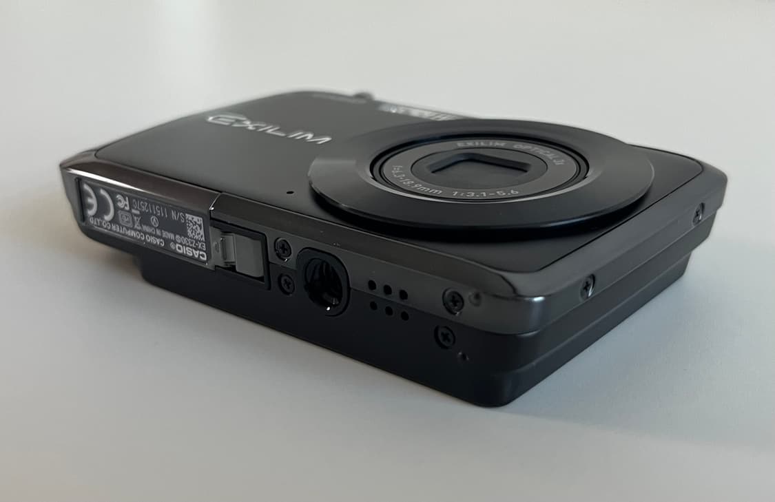 [새상품급] 카시오 엑슬림 z330 매트블랙 / 디지털카메라 빈티지디카 상품이미지6