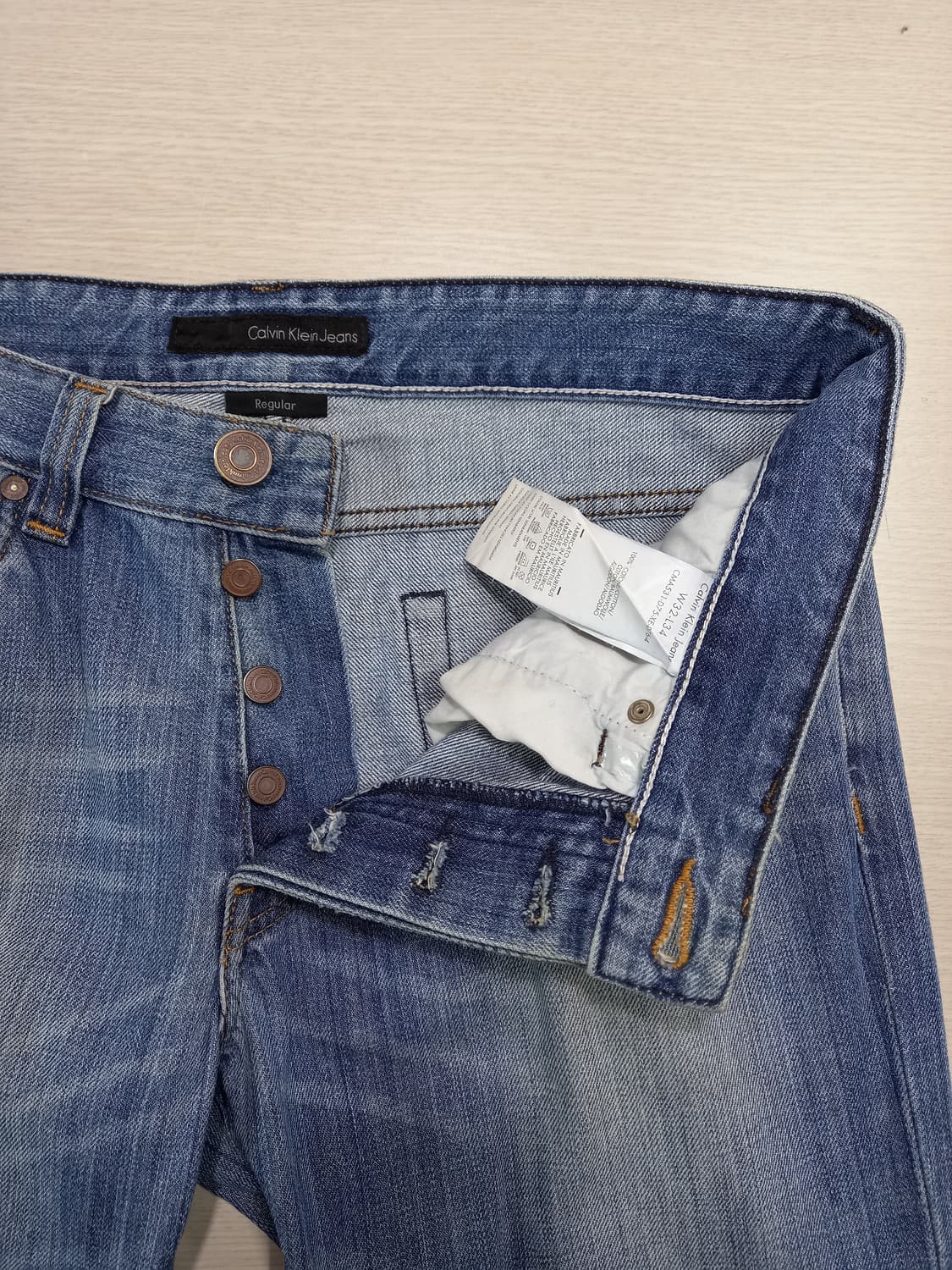 32 Calvin Klein 모리셔스 워싱 일자진 32-372 상품이미지7