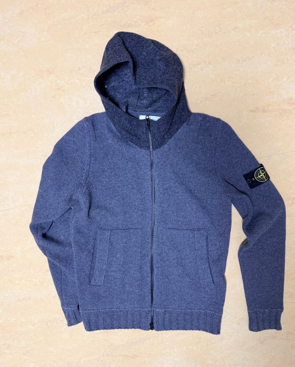 스톤아일랜드 니트후드집업 S (국내95) 상품이미지1