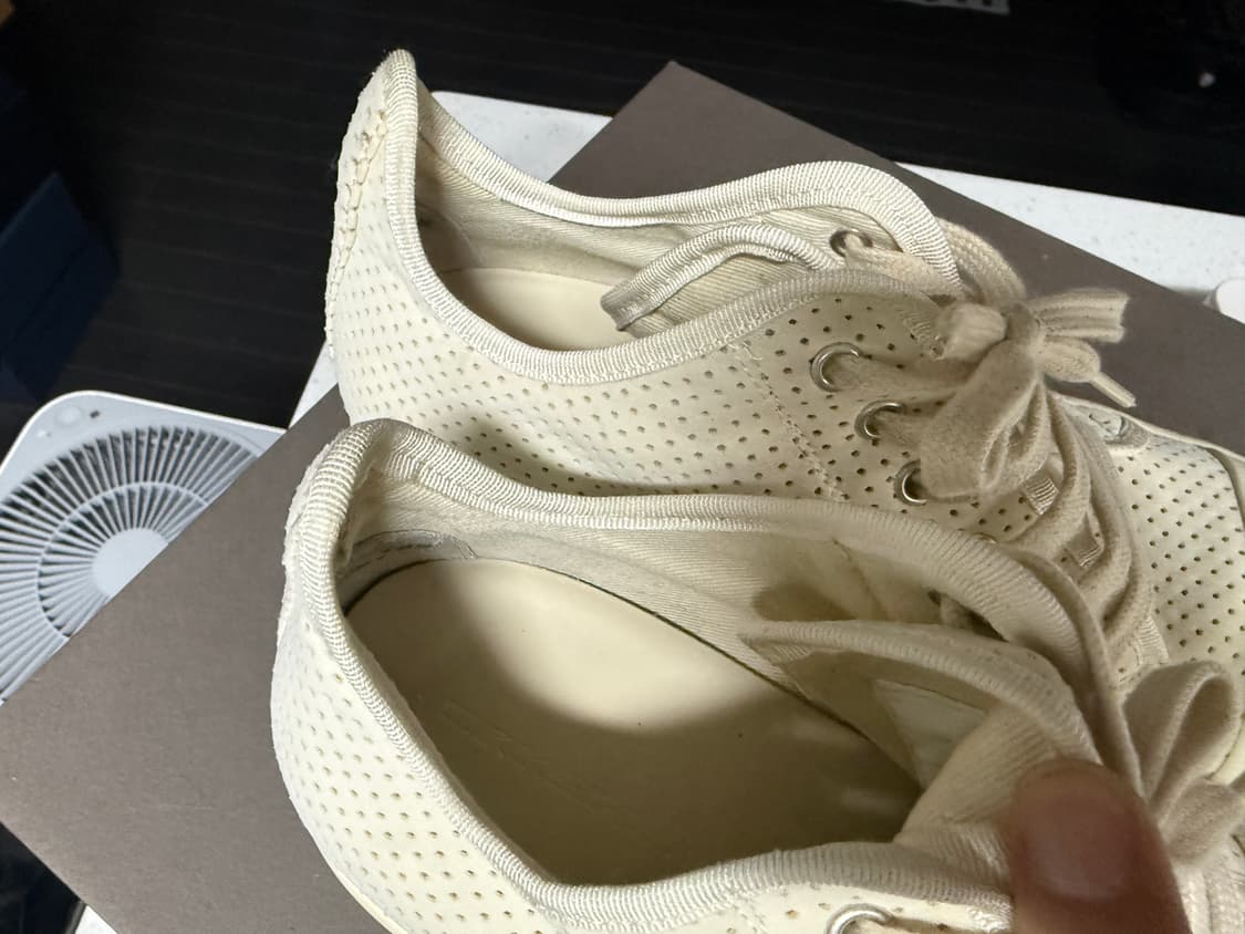 릭오웬스 다크쉐도우 라몬즈 로우 슬립온(에크루 펀칭) 상품이미지7