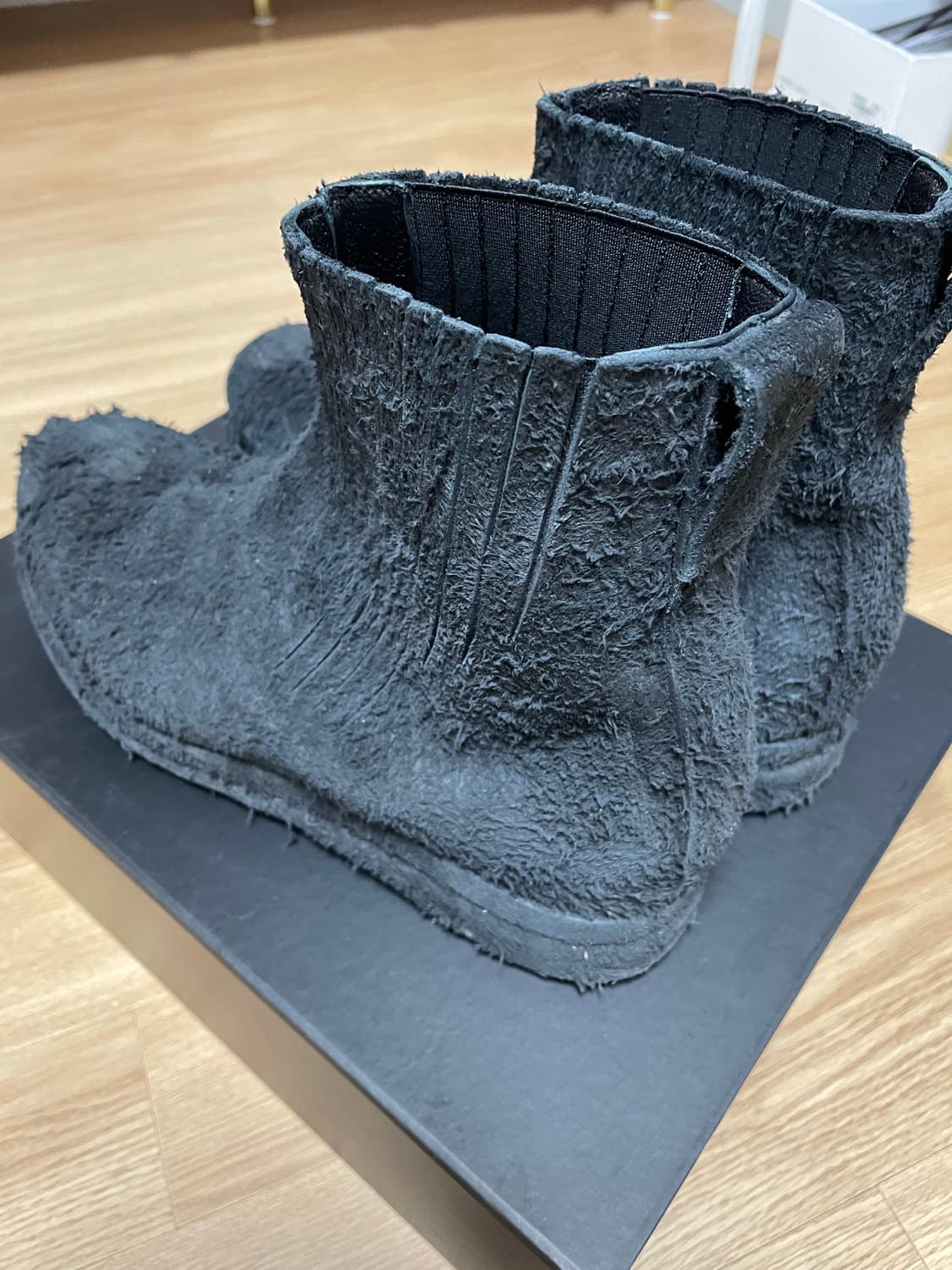 [44] Blackmerle split boots / black 상품이미지5