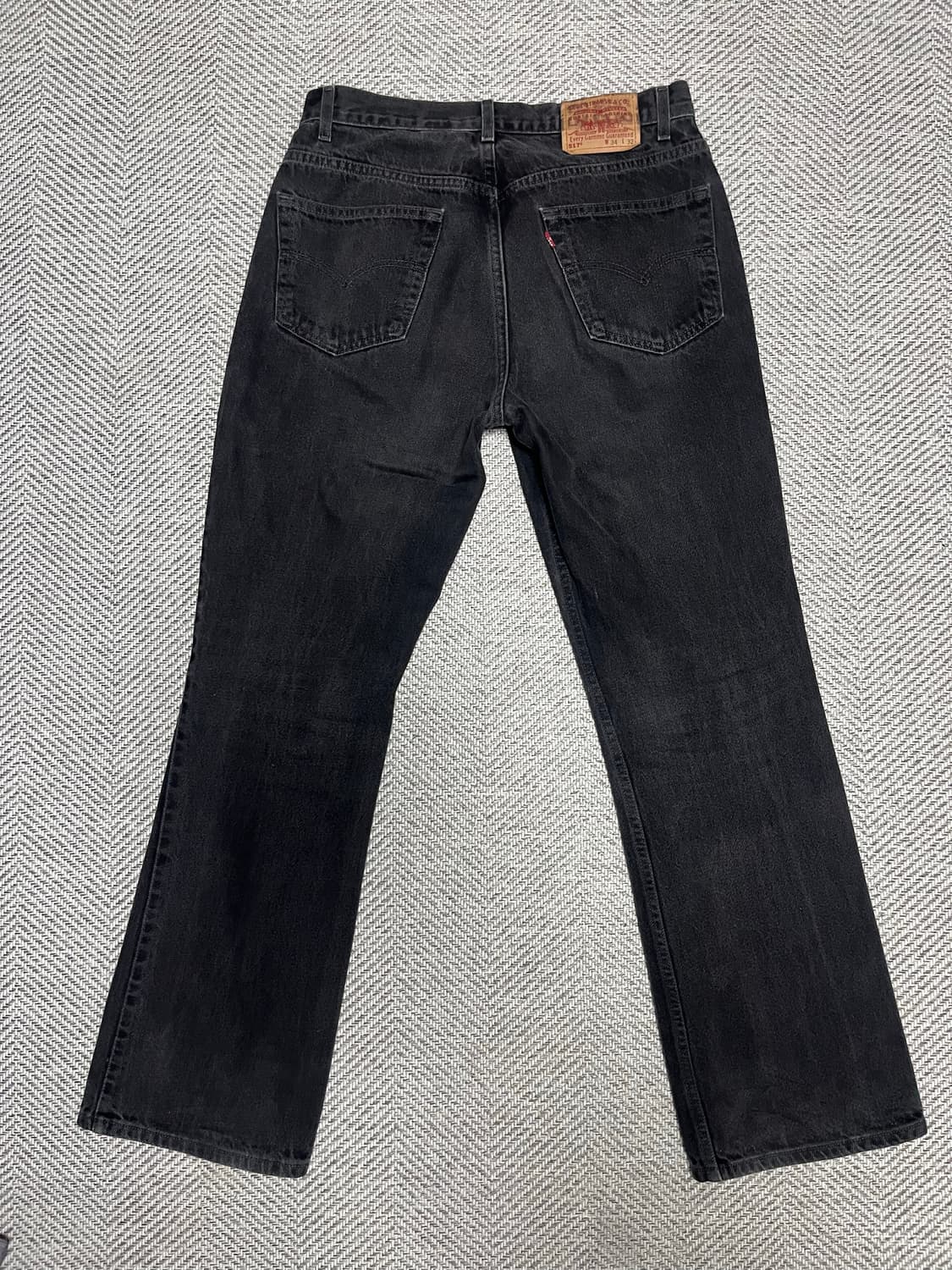 00s 리바이스 517 블랙(90년대 사양) 34x32 상품이미지2