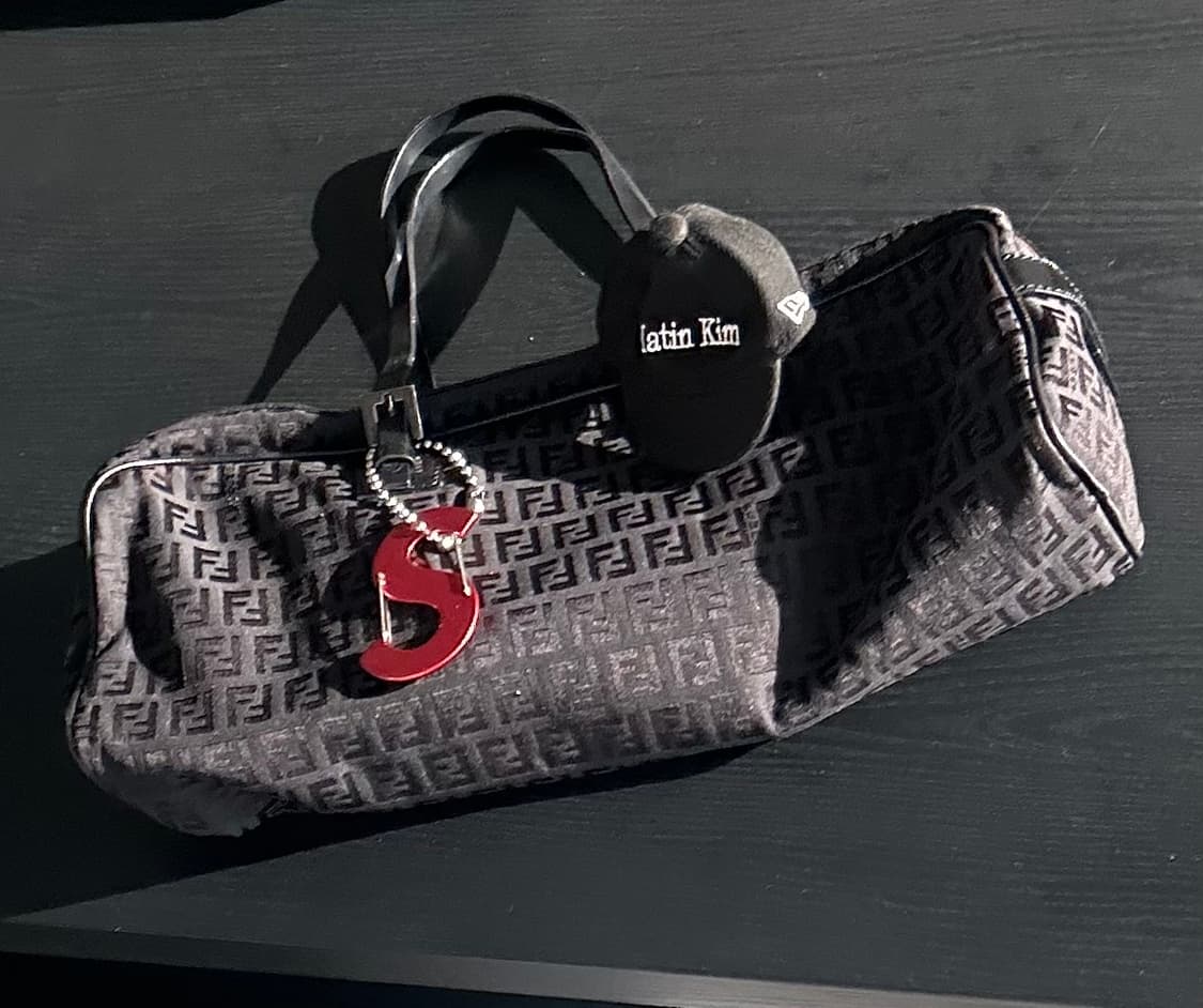 펜디 바게트백 블랙 은장 상품이미지6