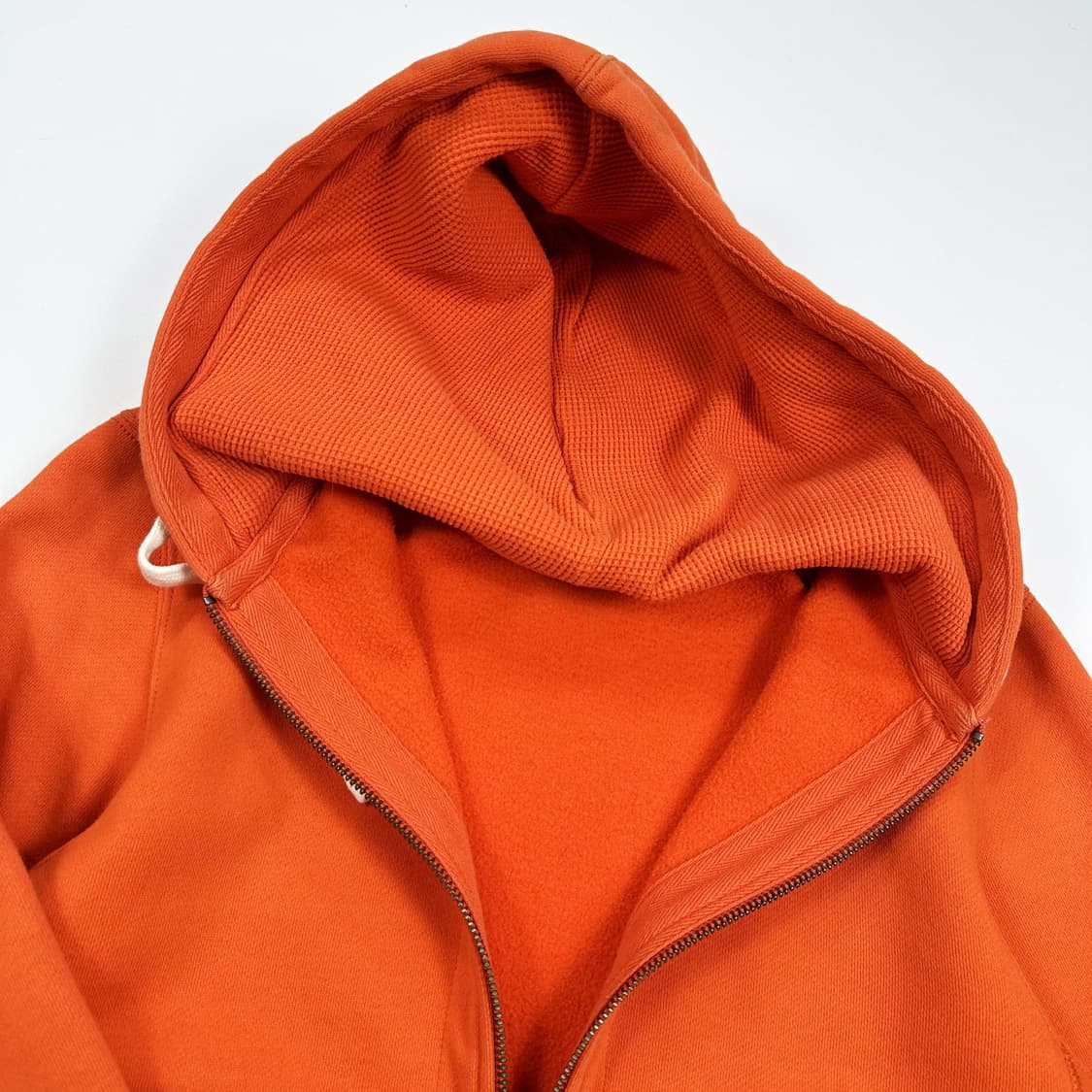 폴로 랄프로렌 클래식 헤비코튼 후드집업 오렌지 M 상품이미지4