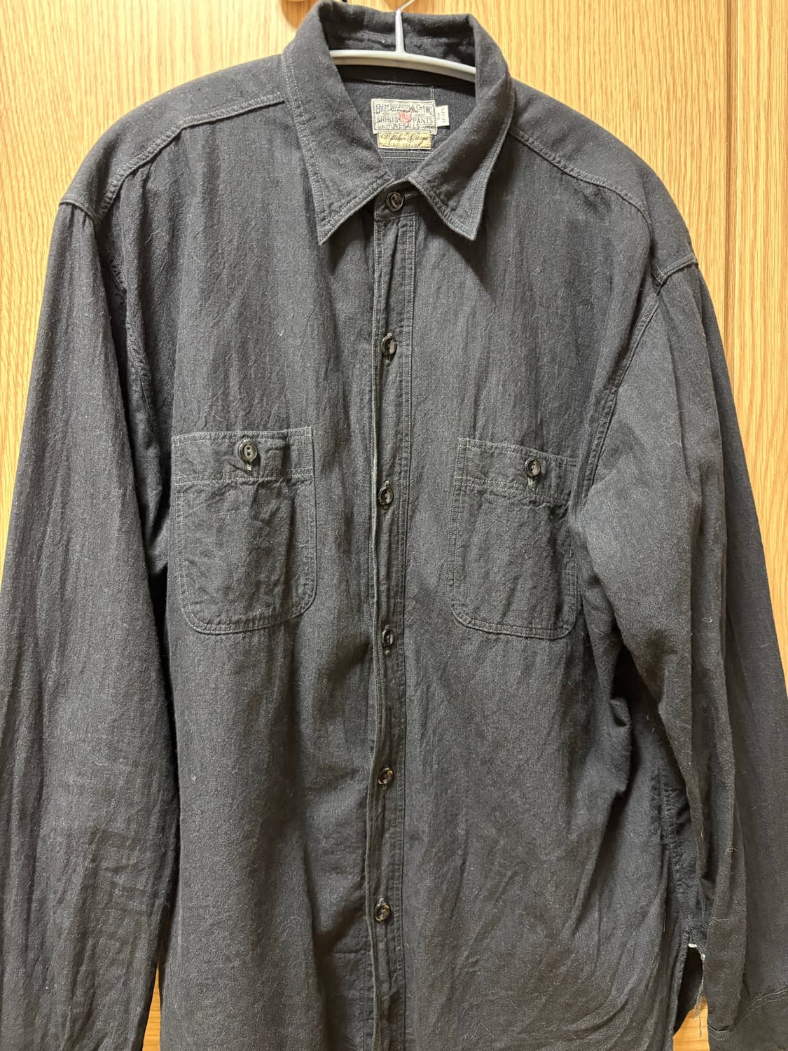 버즈릭슨 윌리엄깁슨 샴브레이 셔츠 xxl 판매 상품이미지2