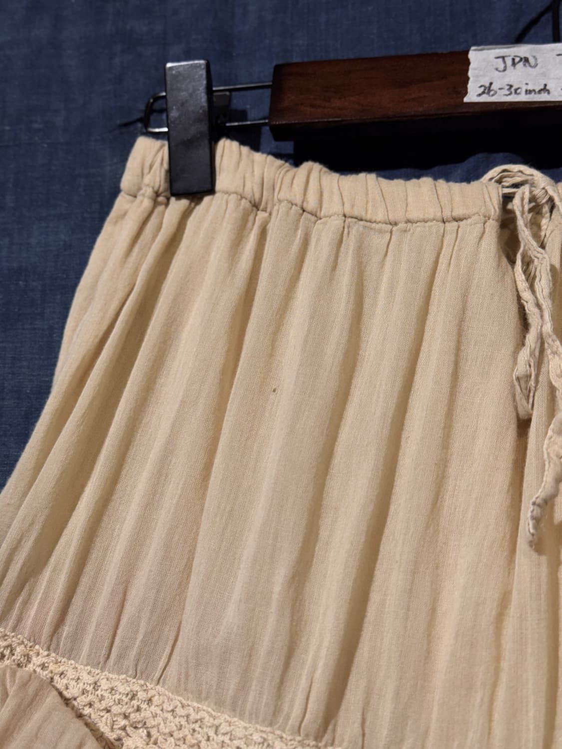 26-30inch ) JPN Crochet Gathered Skirt  상품이미지9