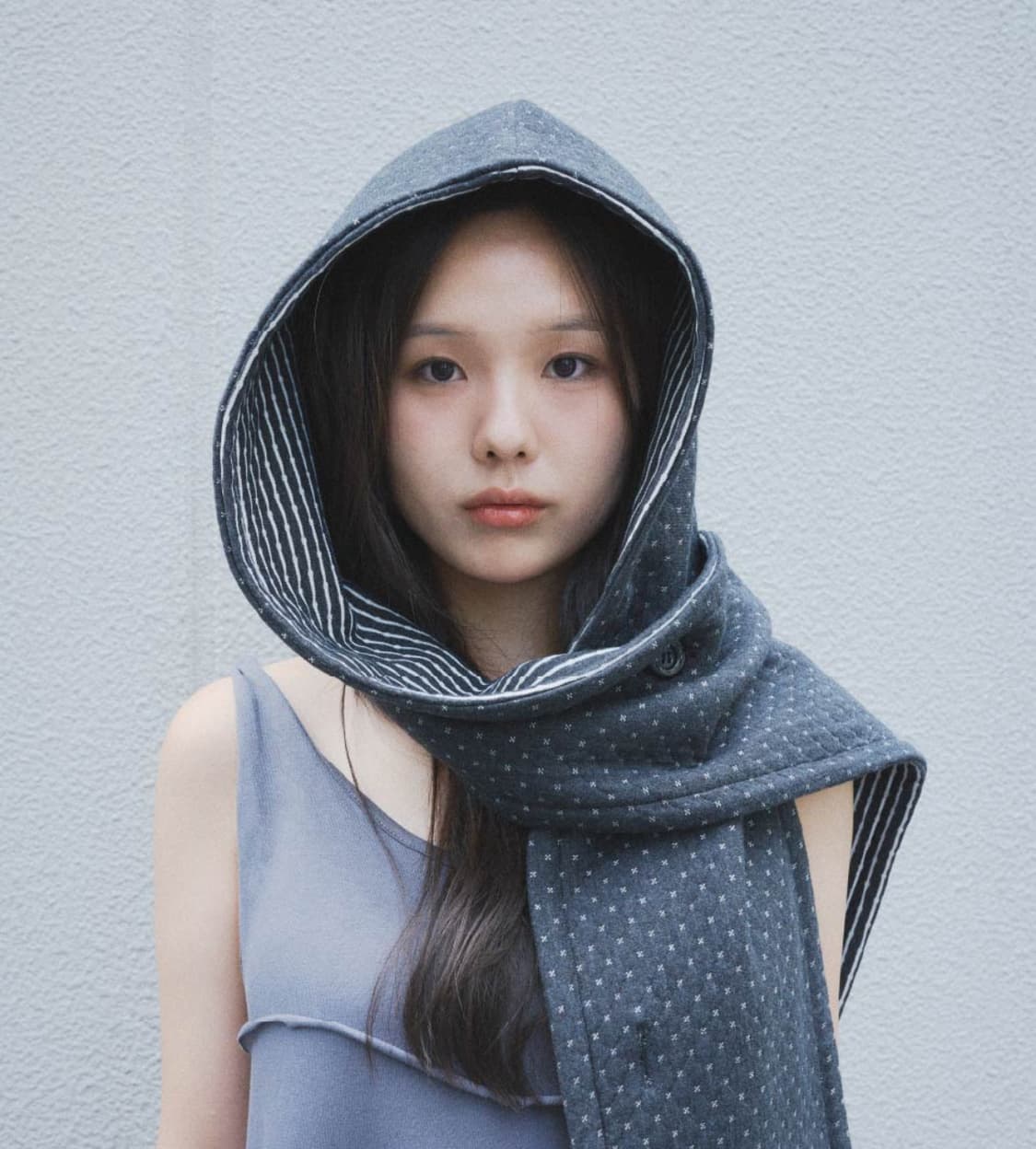 콜로신스 리버시블 페어리 후드 머플러 상품이미지1