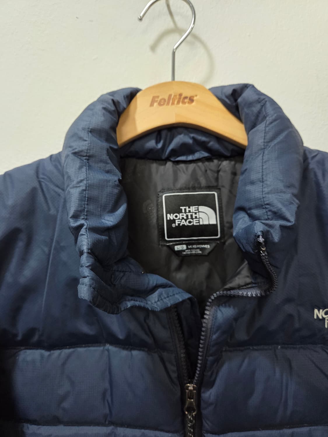 노스페이스 1211-10.  900 눕시 패딩 네이비 SUMMIT 남자 상품이미지3