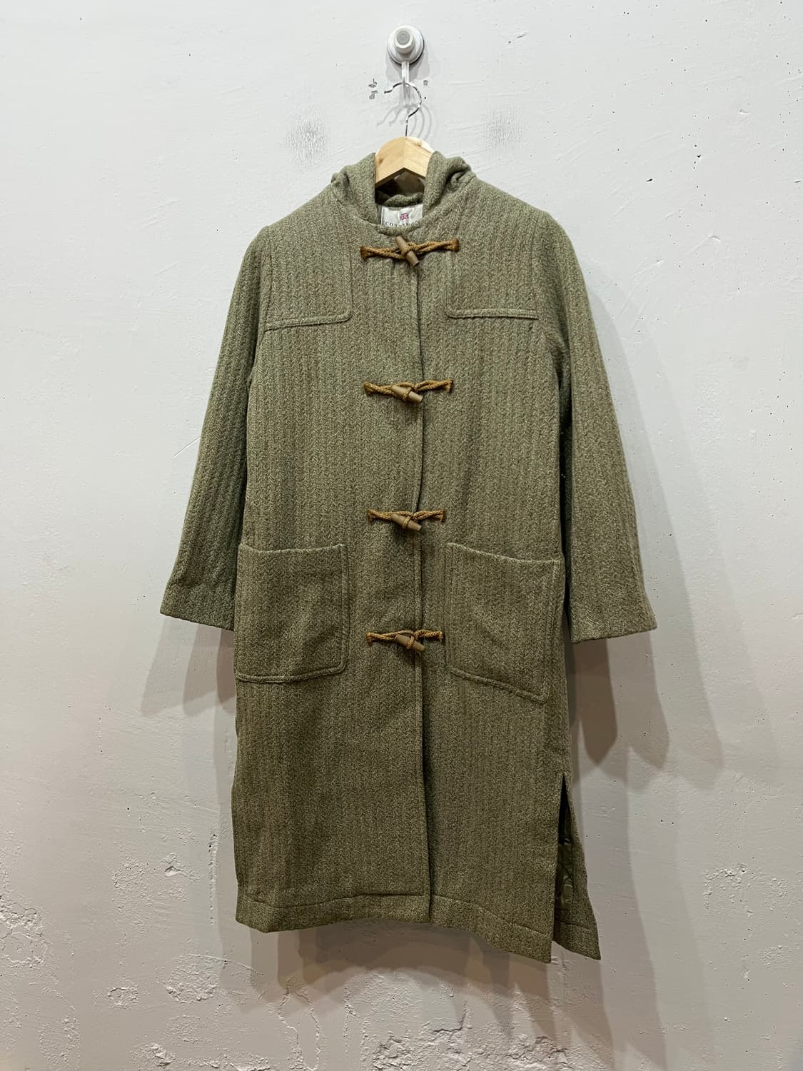 CORBYMORE 울 더플코트 우먼즈 Made in ENGLAND 상품이미지1