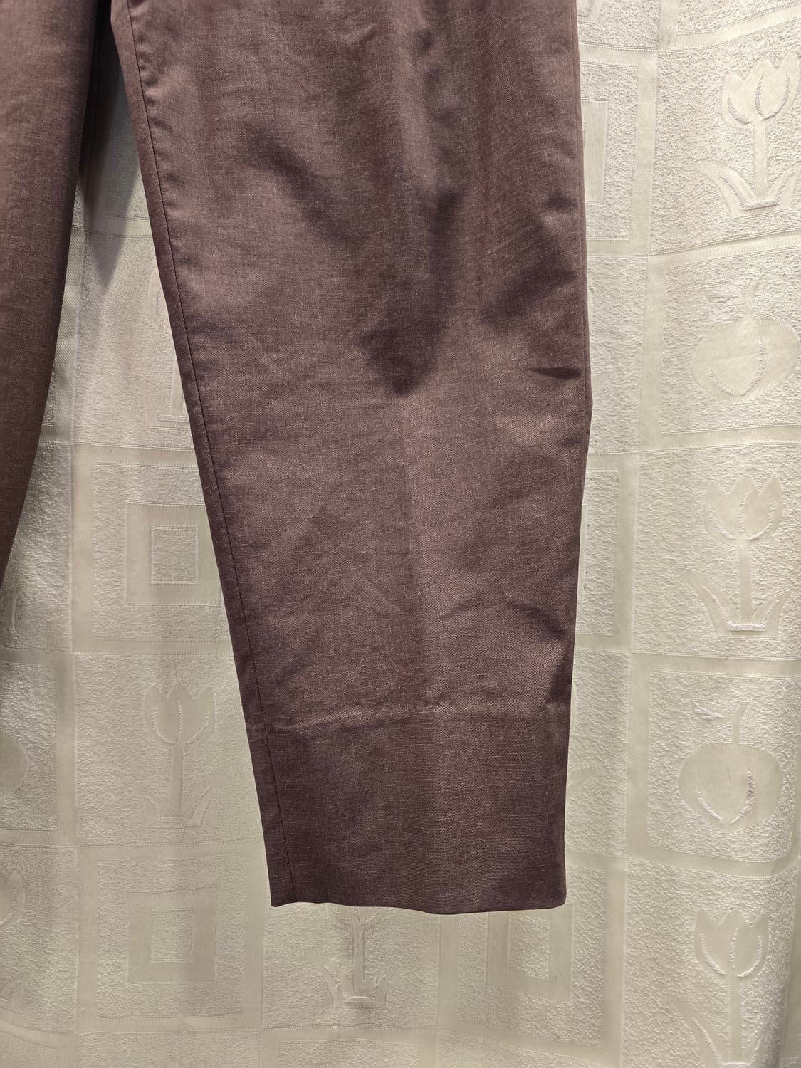 거의새거)유니클로 U 남성 와이드 피트 테이퍼드 팬츠 27~28 상품이미지4