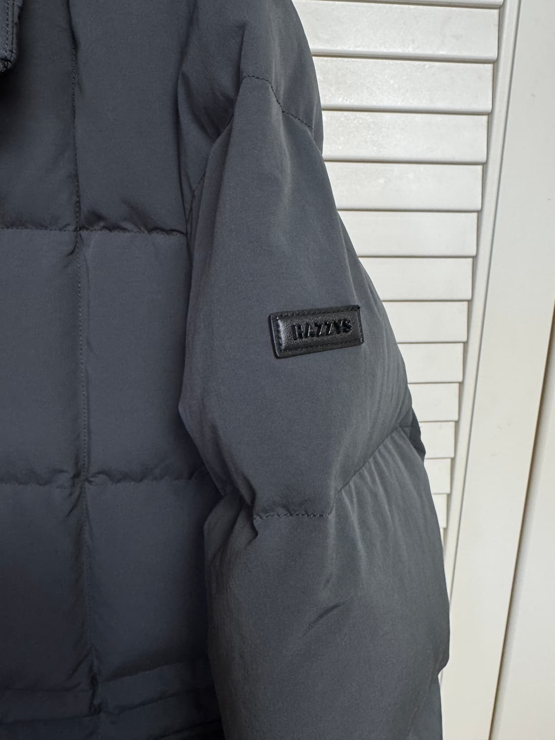 23FW 헤지스 양털 카라코람 구스다운 패딩 100 상품이미지2