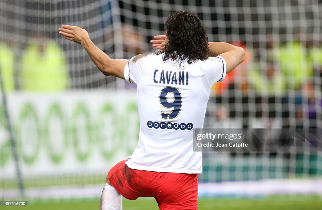 14-15 파리 생제르망 어웨이 지급용 No.9 CAVANI (카바니) 상품이미지8