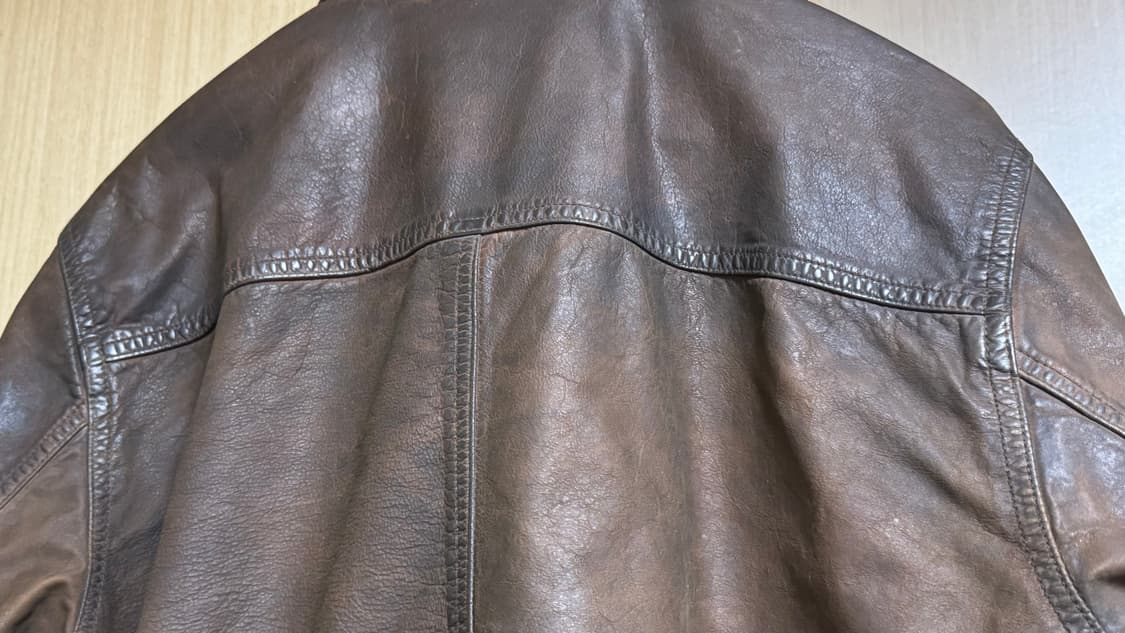 RRL 오일 레더 자켓 상품이미지6