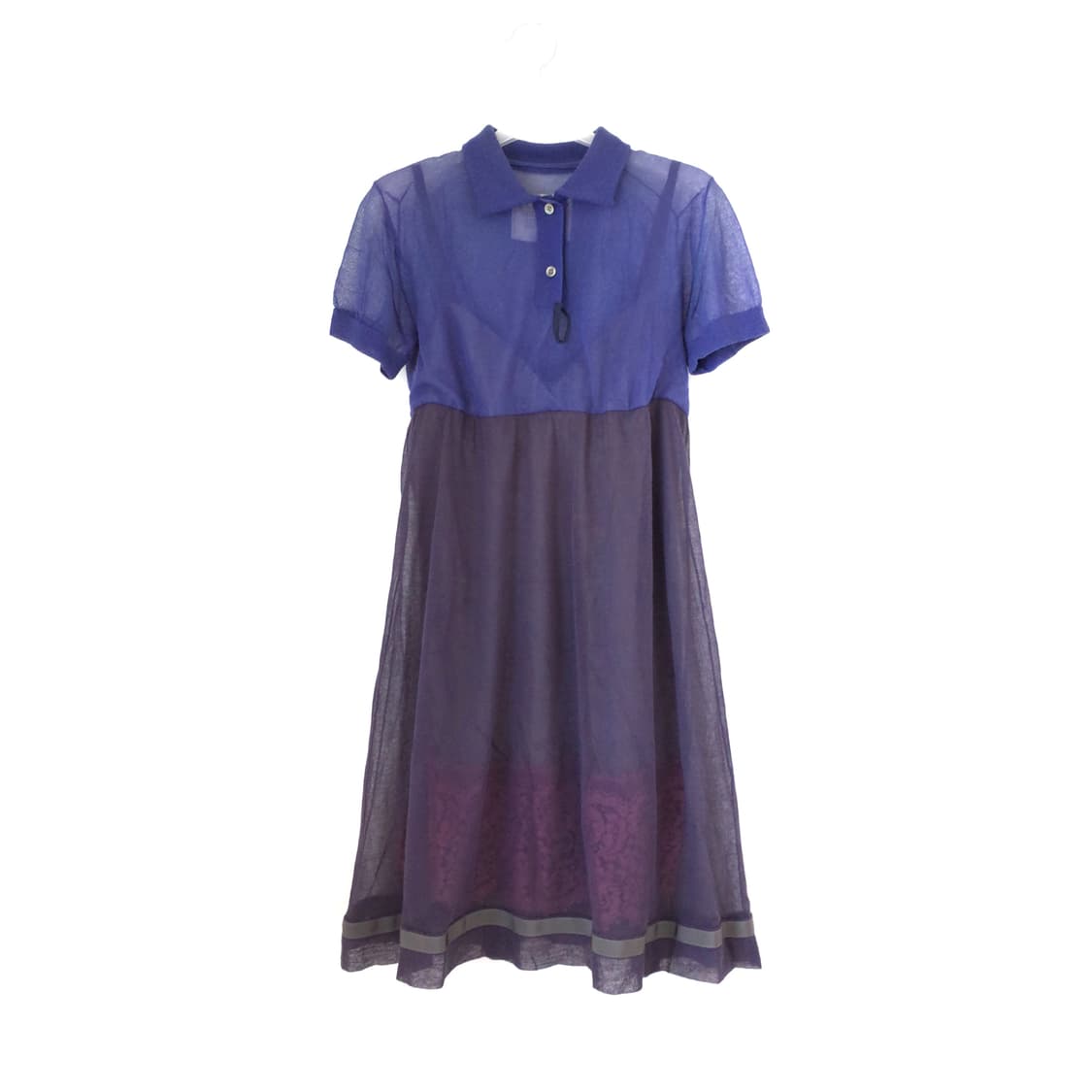 Sacai 사카이 레이어드 레이스 & 플레어 원피스 상품이미지5