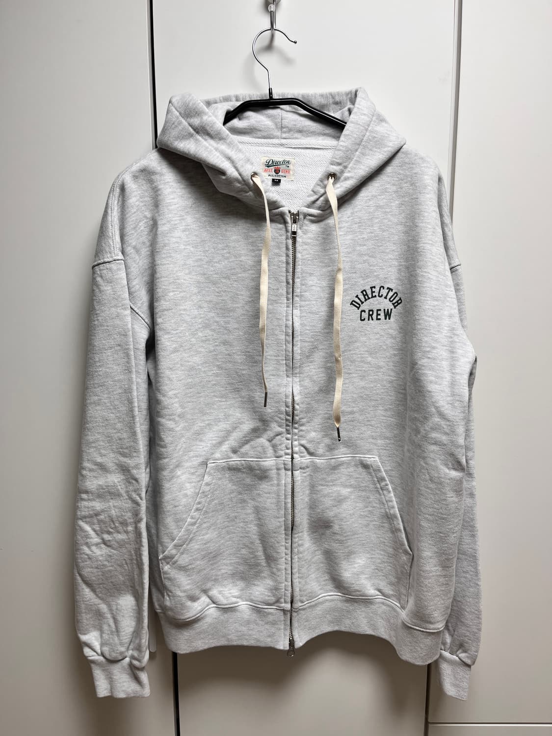 암피스트 DTR DC ZIP UP HODDIE 멜란지그레이 M사이즈 상품이미지1