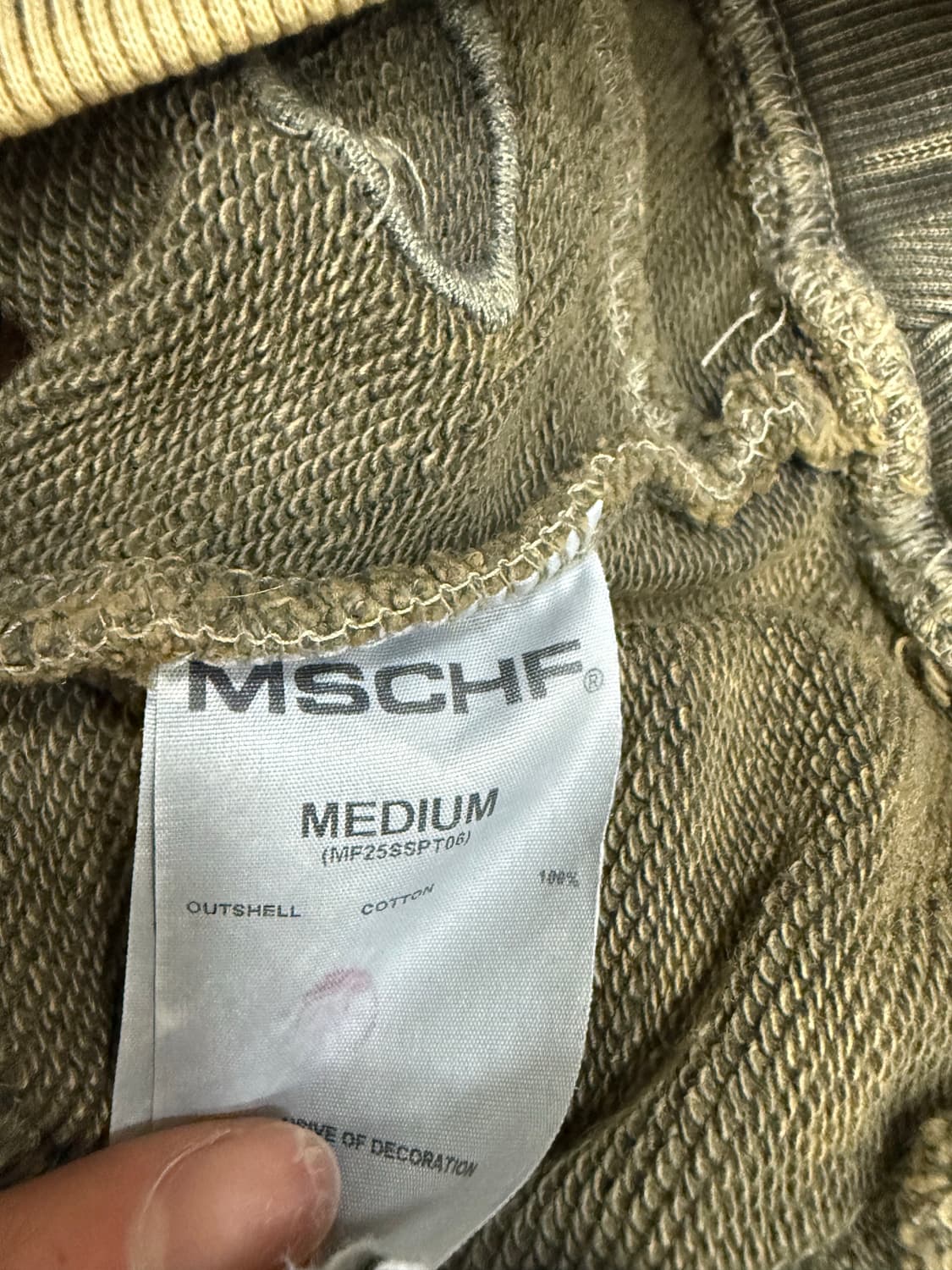 미스치프 마이크로 워시드 쇼츠 상품이미지4