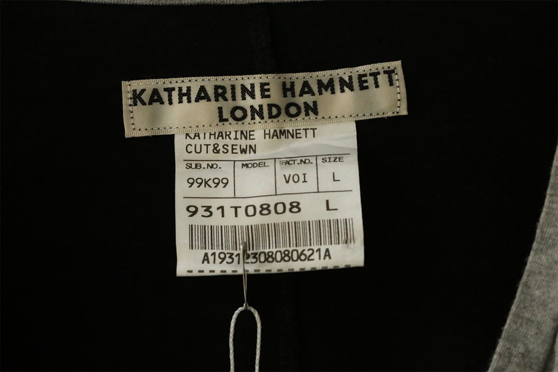 캐서린 햄넷 런던 레이어드 드레이프 가디건 니트 상품이미지7