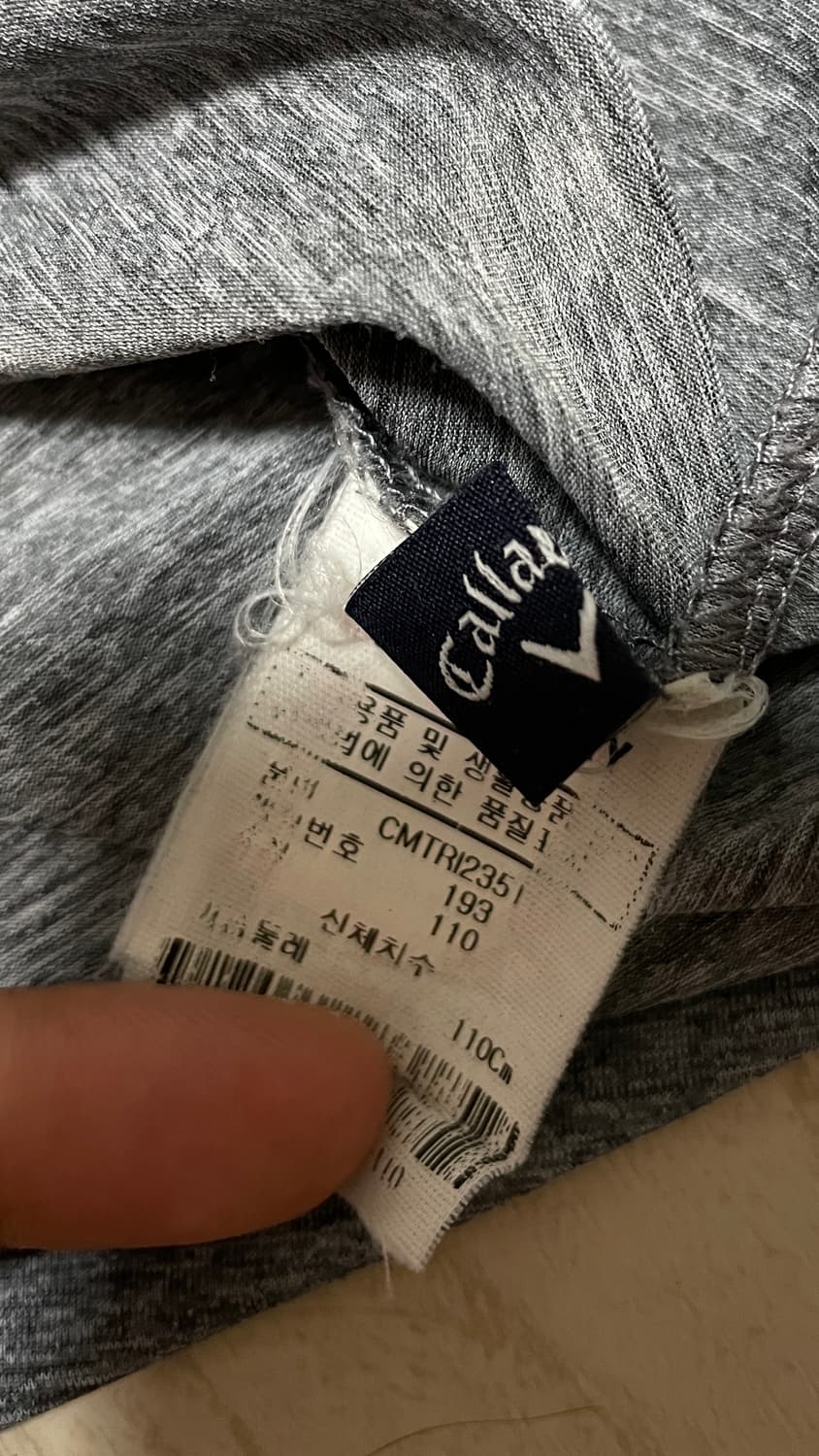 골프 캘러웨이 기능성 티셔츠 L~XL 상품이미지3