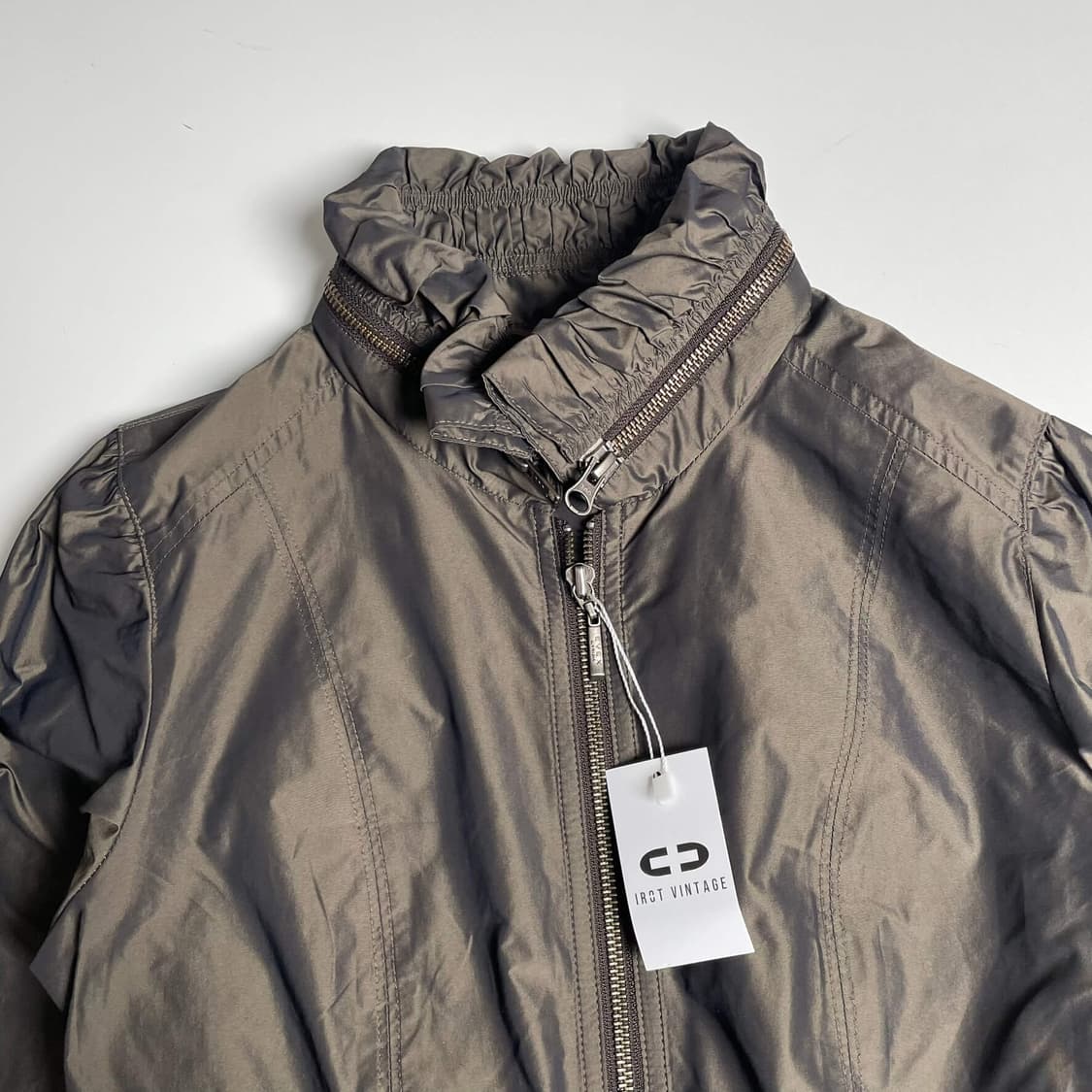 Krizia 셔링 디테일 나일론 자켓 상품이미지6