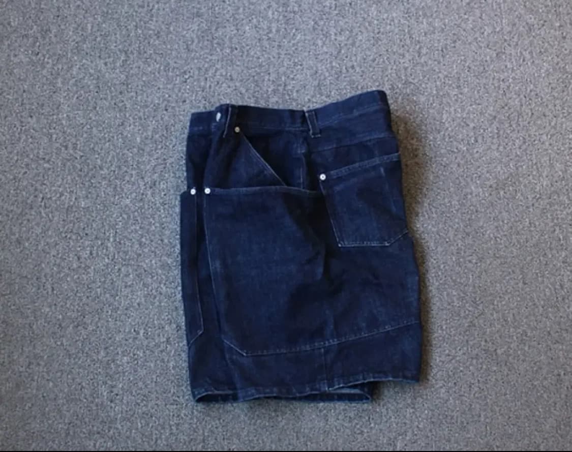 백채널 빈티지 데님 반바지- 32~3. 상품이미지1